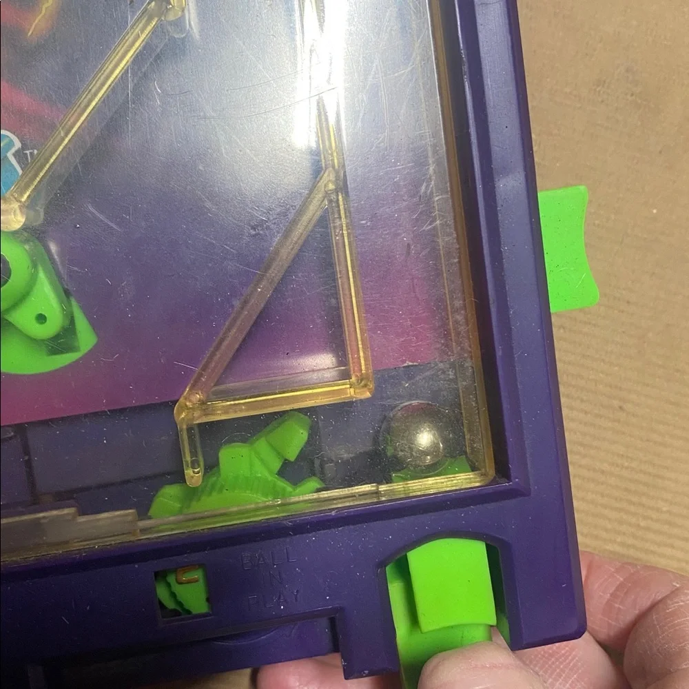 Vintage 1994 Toy Biz Saban Entertainment Power Rangers Ski Ball Game RARE Read!